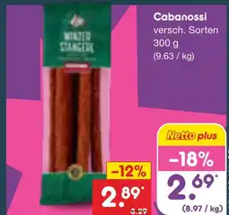 Netto Marken-Discount Cabanossi Angebot