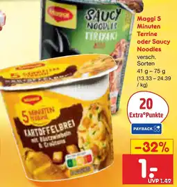 Netto Marken-Discount Maggi 5 minuten terrine Angebot