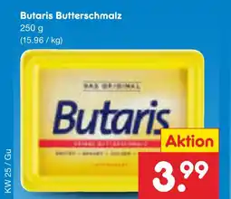 Netto Marken-Discount Butaris butterschmalz Angebot