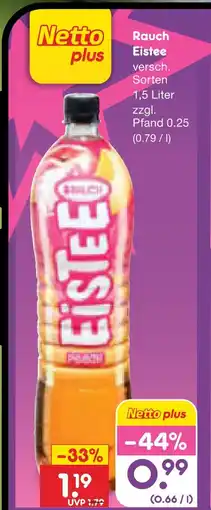 Netto Marken-Discount Rauch eistee Angebot