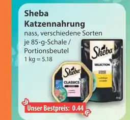 V Markt Sheba katzennahrung classic Angebot
