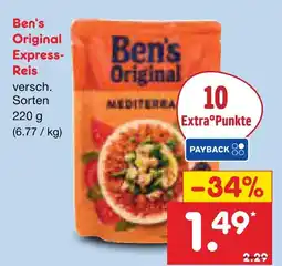 Netto Marken-Discount Ben's original express-reis Angebot