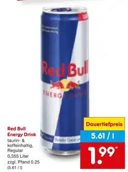 Netto Marken-Discount Red bull energy drink Angebot