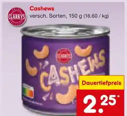 Netto Marken-Discount Clarkys cashews Angebot