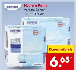 Netto Marken-Discount Sophie hygiene pants Angebot
