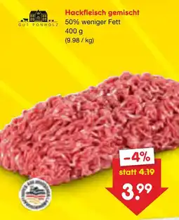 Netto Marken-Discount Gut ponholz hackfleisch gemischt Angebot