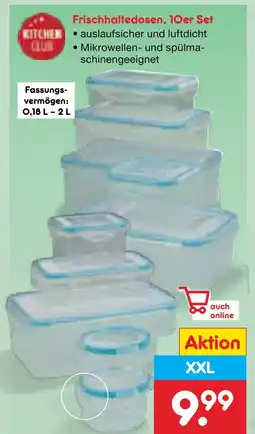 Netto Marken-Discount Frischhaltedosen, 10er set Angebot