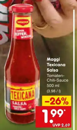 Netto Marken-Discount Maggi texicana salsa Angebot
