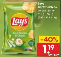 Netto Marken-Discount Lay's kartoffelchips Angebot