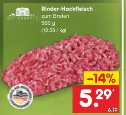 Netto Marken-Discount Gut ponholz rinder-hackfleisch Angebot