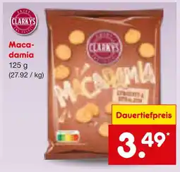 Netto Marken-Discount Clarkys macadamia Angebot