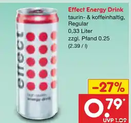 Netto Marken-Discount Effect energy effect energy drink Angebot