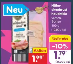 Netto Marken-Discount Hähnchenbrust hauchfein Angebot