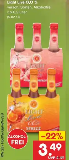Netto Marken-Discount Light live o.o % spritz Angebot