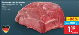 Netto Marken-Discount Bugbraten vom jungbullen Angebot