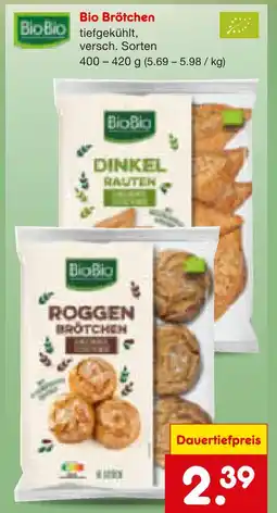 Netto Marken-Discount Biobio bio brötchen Angebot
