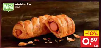 Netto Marken-Discount Backstube würstchen dog Angebot