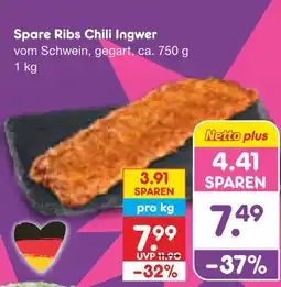Netto Marken-Discount Spare ribs chili ingwer Angebot