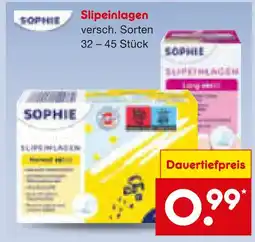 Netto Marken-Discount Sophie slipeinlagen Angebot