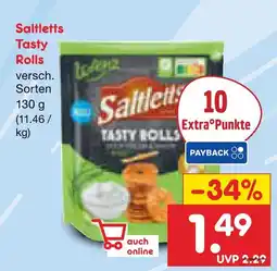 Netto Marken-Discount Saltletts tasty rolls Angebot