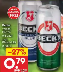 Netto Marken-Discount Becks Angebot
