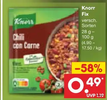 Netto Marken-Discount Knorr fix Angebot