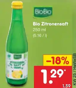Netto Marken-Discount Biobo bio zitronensaft Angebot