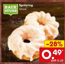 Netto Marken-Discount Backstube spritzring Angebot