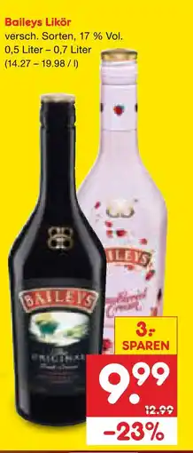 Netto Marken-Discount Baileys likör Angebot