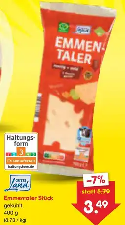 Netto Marken-Discount Gutes land emmentaler stück Angebot
