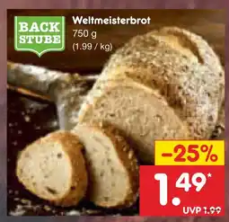 Netto Marken-Discount Backstube weltmeisterbrot Angebot