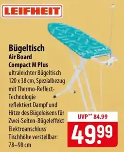 Famila Nord Ost LEIFHEIT Bügeltisch Air Board Compact M Plus Angebot