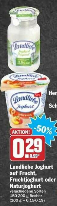 dodenhof Landliebe Joghurt Auf Frucht Fruchtjoghurt Oder Naturjoghurt Angebot