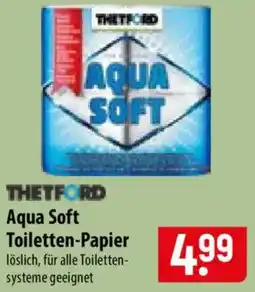 Famila Nord Ost THETFORD Aqua Soft Toiletten-Papier Angebot