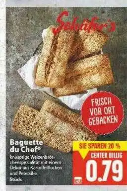 E-Center Baguette Du Chef Angebot