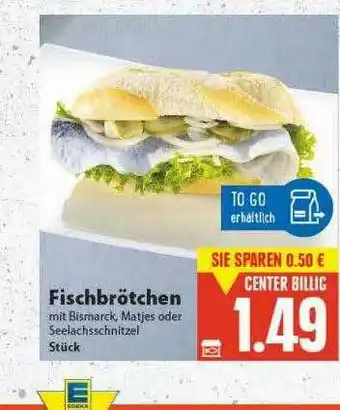 E-Center Fischbrötchen Angebot