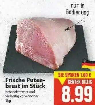 E-Center Frische Putenbrust Im Stück Angebot