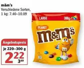 Globus M&m's Angebot