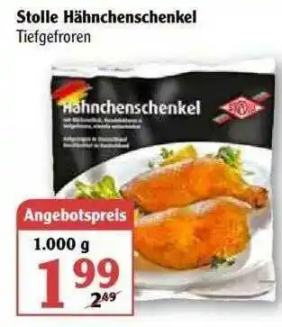 Globus Stolle Hähnchenschenkel Angebot