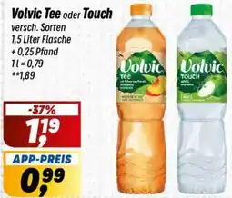 Simmel Volvic Tee oder Touch Angebot