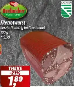 Simmel Drebacher Filetrotwurst Angebot