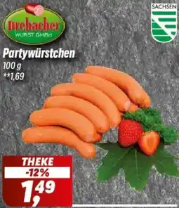 Simmel Drebacher Partywürstchen Angebot