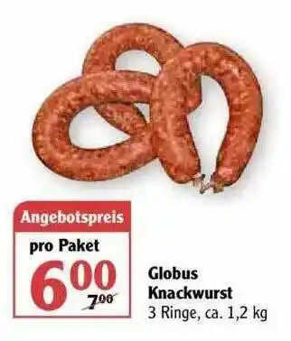 Globus Globus Knackwurst Angebot