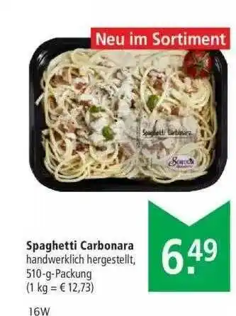 Marktkauf Spaghetti Carbonara Angebot