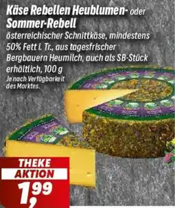 Simmel Käse Rebellen Heublumen oder Sommer-Rebell Angebot