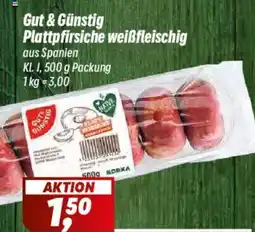 Simmel Gut & Günstig Plattpfirsiche weißfleischig Angebot