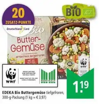 Marktkauf Edeka Bio Buttergemüse Angebot