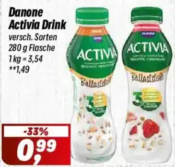 Simmel Danone Activia Drink Angebot