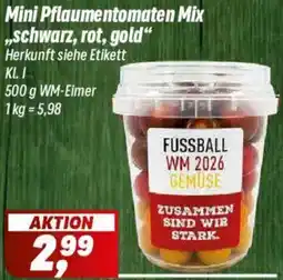 Simmel Mini Pflaumentomaten Mix ,,schwarz, rot, gold" Angebot