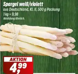 Simmel Spargel weiß/violett Angebot